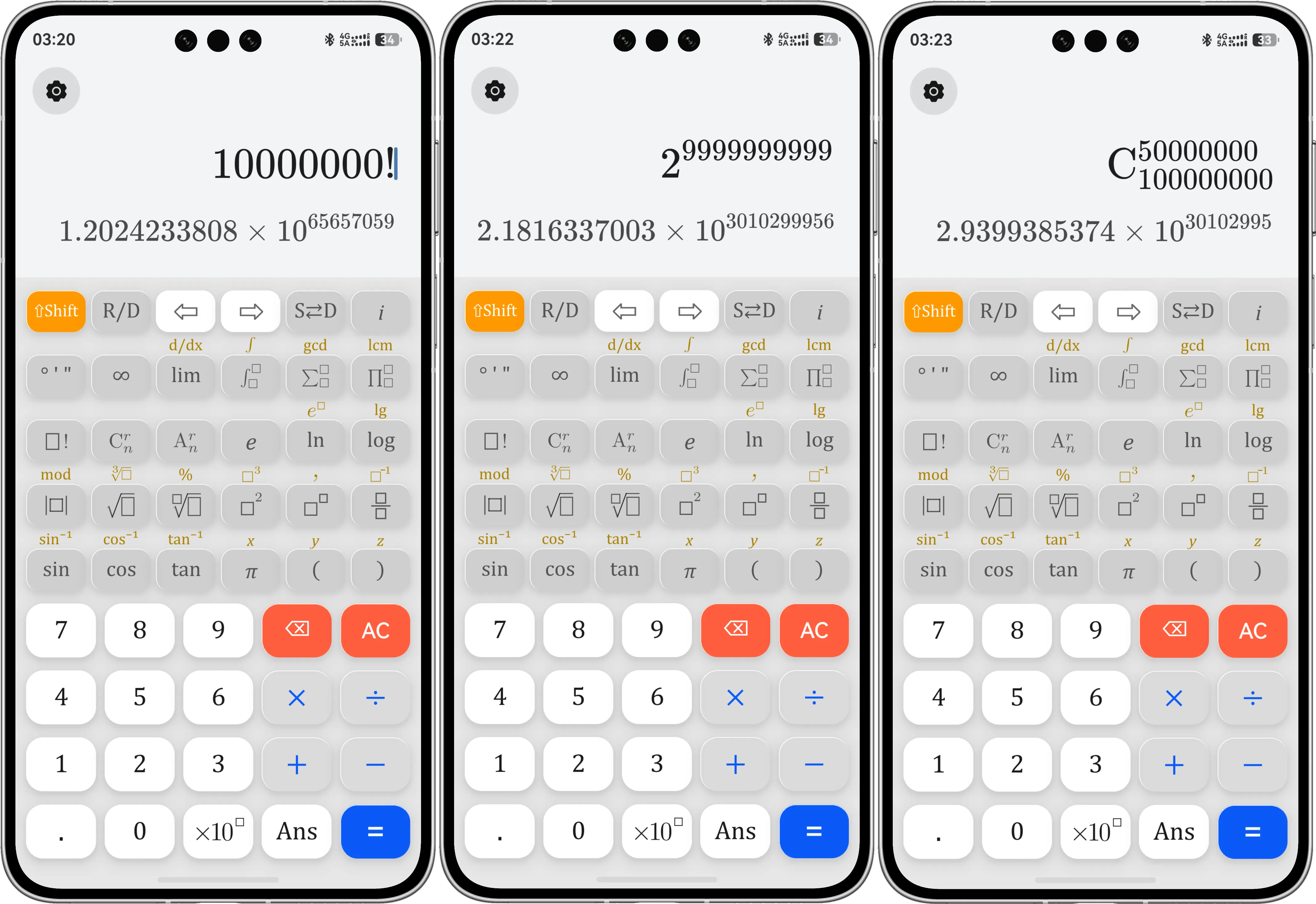 CalculatorX 超大数字计算